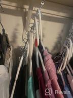 img 1 attached to Maximize Your Closet Space With KLEVERISE'S 20 Pack Stainless Steel Cascading Hangers review by Ronny Prather