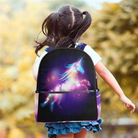 img 3 attached to 🦄 JSTEL Unicorn Magic School Backpack - Optimized Kids' Backpack for Improved SEO