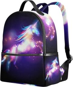 img 4 attached to 🦄 JSTEL Unicorn Magic School Backpack - Optimized Kids' Backpack for Improved SEO