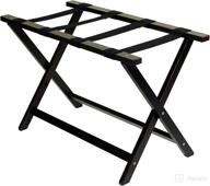 🧳 convenient and sturdy 30&quot; extra-wide luggage rack for casual home logo