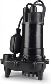 img 2 attached to 1/2 HP WaterAce WA50CSW Sump Pump - Durable Black Design