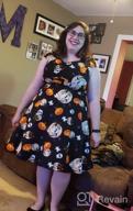 img 1 attached to Vintage Rockabilly Style With A Spooky Twist: Women'S Halloween Swing Dress review by Justin Cage