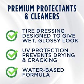 img 2 attached to 303 High Gloss Tire Shine: Long Lasting Water-Based Formula, Weeks of Protection – No Harmful Silicones, 16 fl. oz. (30395CSR)