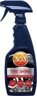 303 high gloss tire shine: long lasting water-based formula, weeks of protection – no harmful silicones, 16 fl. oz. (30395csr) logo