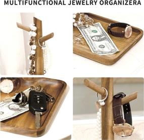 img 3 attached to 🗄️ Multi-purpose Key Bowl, Mens Valet Tray, and Perfume Tray: Functional and Stylish Organizer for Entryway, Dresser, and Bedroom