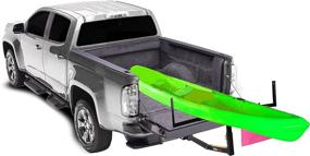 img 2 attached to ECOTRIC Truck Bed Extender: Ultimate Rack 🚚 for Pickup Trucks & SUVs with 750lbs Load Capacity