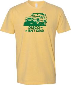 img 2 attached to Revive the Disco Vibe: Luso Disco Isn't Dead 4x4 T-Shirt & Sticker for Offroad Lovers