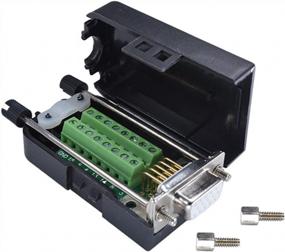 img 4 attached to DIY Пластиковый DB15 VGA Разъем для клеммной платы с гнездовым разъемом - Oiyagai