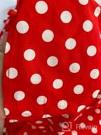 img 1 attached to BlackButterfly Kids 'Holly': Vintage Polka Dot 50's Girls Dress in Classic Style review by Johnathan Hegie