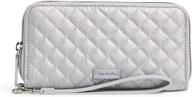 vera bradley signature accordion protection women's handbags & wallets via wristlets logo