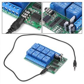 img 1 attached to 8CH DTMF Relay Phone Voice Signal Decoder Module, AD22A08 DC 12V Remote Controller Switch
