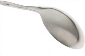 img 1 attached to Mix Like A Pro With Barfly'S Stainless Steel Bar Spoon With Teaspoon End - 12 1/4 Inches Long!