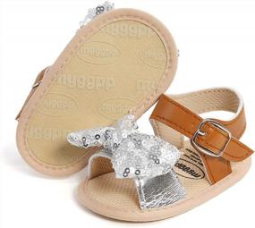 img 1 attached to Comfortable And Stylish Baby Sandals For Summer Adventures