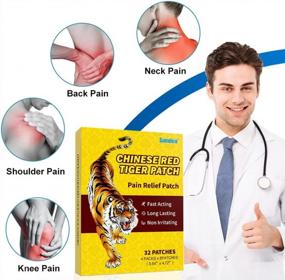 img 3 attached to Sumifun Pain Relief Patch - Chinese Tiger Patches For Shoulder, Back, Knee & Muscle Pain (64 Count)