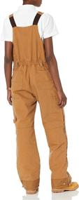img 2 attached to 👩 Carhartt Weathered Wildwood Overalls Regular - Women's Clothing: Premium Jumpsuits, Rompers & Overalls