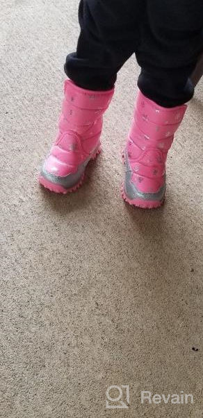 img 1 attached to Stay Warm And Dry This Winter With JACKSHIBO Waterproof Snow Boots For Boys And Girls review by Mark Caperton