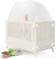 danie & fonst premium baby crib tent: keeping your baby safe and secure inside the crib logo