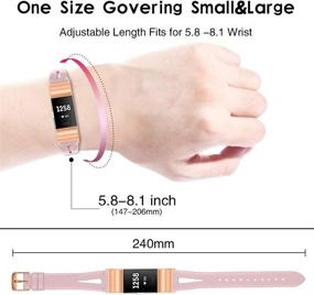 img 2 attached to Joyozy Compatible Smartwatch Replacement Accessories Wellness & Relaxation ~ App-Enabled Activity Trackers