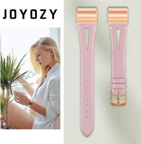 img 1 attached to Joyozy Compatible Smartwatch Replacement Accessories Wellness & Relaxation ~ App-Enabled Activity Trackers