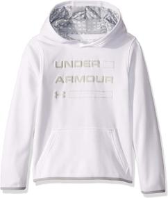 img 2 attached to Under Armour Fleece Wordmark Hoody Boys' Clothing ~ Fashion Hoodies & Sweatshirts