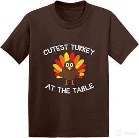 img 4 attached to HAASE UNLIMITED Cutest Turkey T Shirt Apparel & Accessories Baby Girls and Clothing