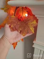 img 1 attached to Add A Touch Of Autumn With Lvydec'S 2 Pack Maple Leaf Fall Garlands - Perfect For Home Decor, Weddings, Parties And Thanksgiving review by Andrew Webster