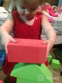 img 6 attached to 30-Piece Edushape Soft Baby Blocks - Vibrant Multi-Colored Stacking Blocks For Building & Learning Fun!
