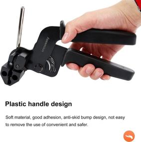 img 1 attached to 🔧 Knoweasy Stainless Steel Cable Tie Gun: the Ultimate Tool for Effective Cable Tying