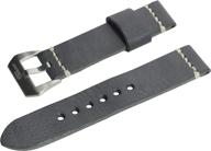 swiss reimagined genuine grain leather women's watches : watch bands logo