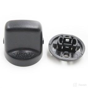 img 3 attached to Koauto Keyless Ignition Start Switch Knob Cap & Insert Compatibility: Outlander Lancer Models 4408A167-4408A031