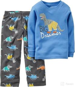 img 1 attached to 👧 Carter's Girls' 2 Piece Fleece Set 377g113