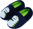 cozy cartoon slippers for kids: comfortable memory foam slip-ons for indoor and outdoor use logo