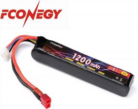 img 4 attached to Power Up Your Airsoft Game With FCONEGY 3S 11.1V 1200MAh 20C Lipo Battery Pack