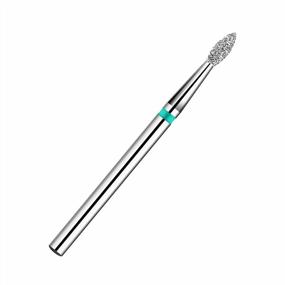 img 2 attached to Coarse Cone Diamond Carbide Nail Drill Cuticle Cleaning Bit - Replacement Burr For Electric Nail Art Manicure Files, NMKL38 Tool (Size 2)