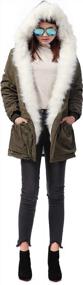img 2 attached to Stay Cozy And Stylish With Roiii Women'S Winter Parka Jacket In Plus Size