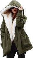 stay cozy and stylish with roiii women's winter parka jacket in plus size logo