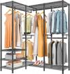 organize your closet with vipek l40 heavy duty l-shaped garment rack - 950lb load capacity logo