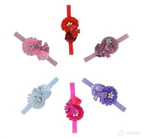 img 3 attached to Grosgrain Bowknot Ponytail Headbands Accessories