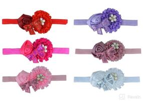 img 2 attached to Grosgrain Bowknot Ponytail Headbands Accessories