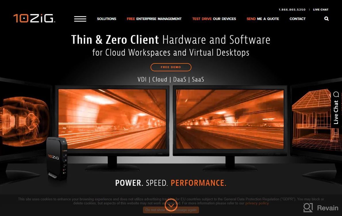 img 1 attached to 10ZiG Manager Thin & Zero Client Management Software review by Ricky Bedell