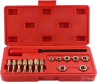 🔧 wisepick 15 piece metric thread restorer set - metric thread repair kit & rethreading tool set logo