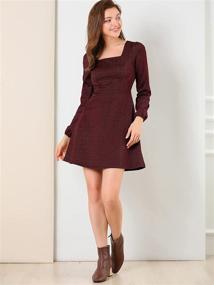 img 2 attached to Allegra Womens Spring Elegant Sleeves Women's Clothing : Dresses