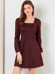 img 3 attached to Allegra Womens Spring Elegant Sleeves Women's Clothing : Dresses