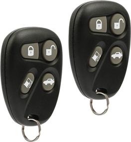 img 2 attached to 🔑 High-Quality Keyless Entry Remotes for Cadillac Deville, Eldorado, Seville 2001-2004 (KOBLEAR1XT, 25695966) - Set of 2