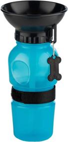 img 4 attached to Highwave AutoDogMug: Leak-Proof Portable Dog Water Bottle for Hiking and Traveling - BPA Free, Dish-Washer Safe (20 oz)