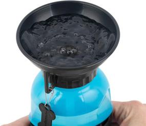img 3 attached to Highwave AutoDogMug: Leak-Proof Portable Dog Water Bottle for Hiking and Traveling - BPA Free, Dish-Washer Safe (20 oz)