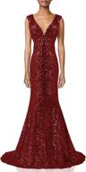 👗 sequin mermaid bridesmaid dresses - lanier wedding women's clothing логотип