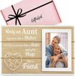 giftagirl aunt gifts for mothers day or birthday - pretty mothers day or birthday gifts for aunt like our aunt picture frames, are sweet aunt gifts for any occassion, and arrive beautifully gift boxed logo