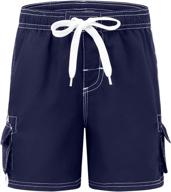 🩳 swim in style with akula trunks shorts: boys' clothing with convenient pockets логотип