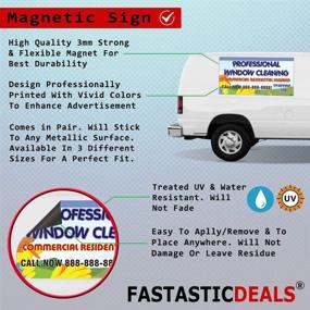 img 3 attached to Fastasticdeals Hiring Repair Magnet Sign Qty